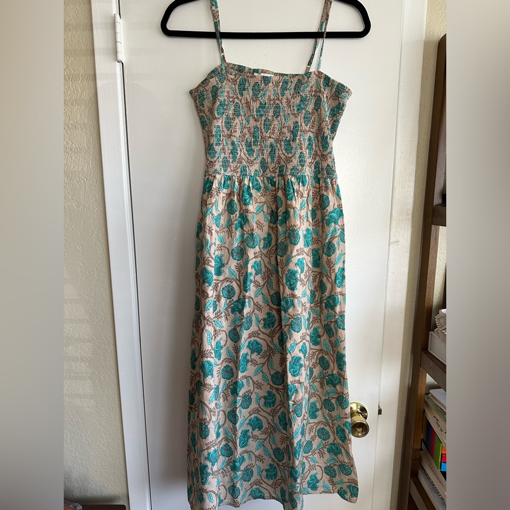 Maisie smocked top maxi dress